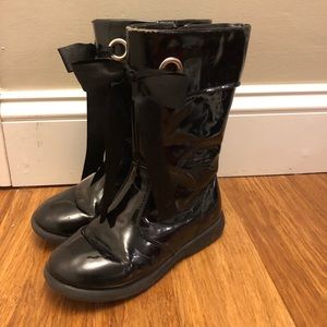 Kids size 12 rain boots